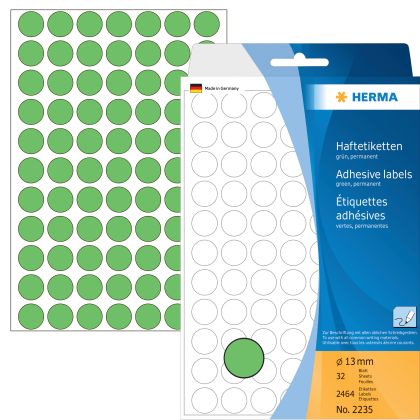 HERMA     Etiketten rund            13mm