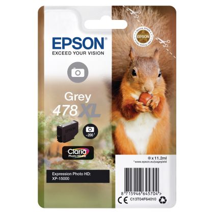 EPSON     Tintenpatrone 478XL       grau