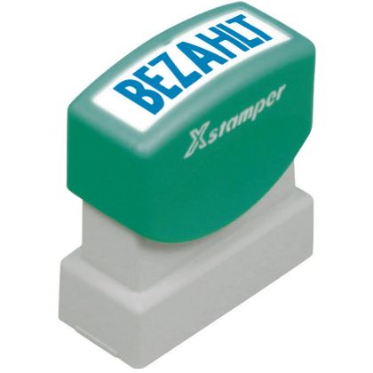 XSTAMPER  Stempel Bezahlt