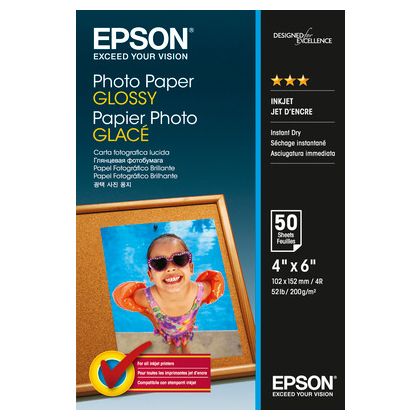 EPSON     Photo Paper Glossy     10x15cm