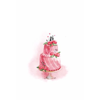 ABC       Hochzeitskarte  Hochzeitstorte