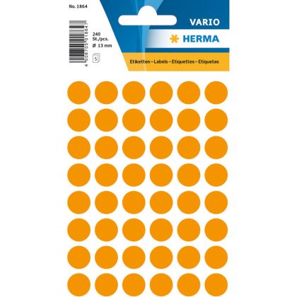 HERMA     Etiketten rund            13mm