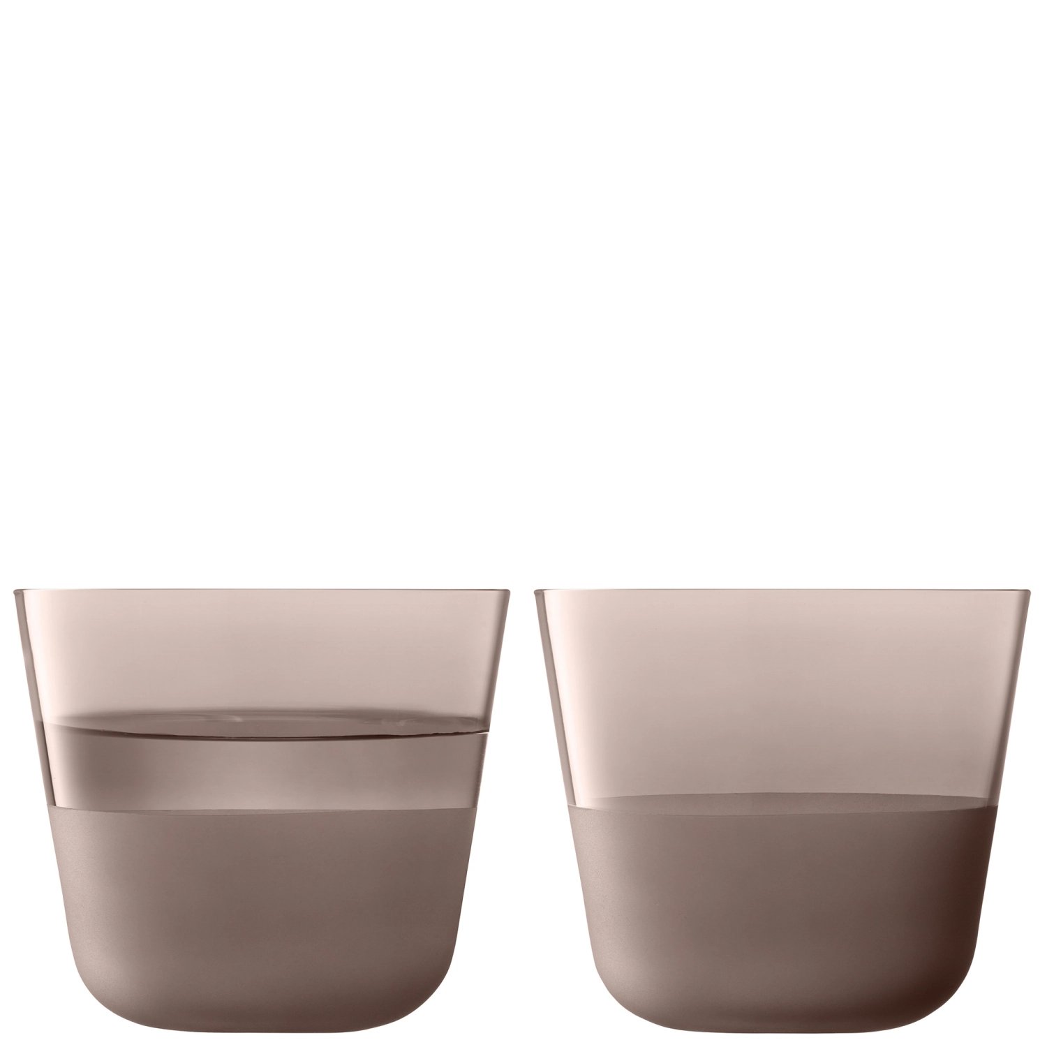 2er Set Arc Contrast Becher 260ml earth