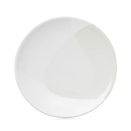 Confluence Platzteller D31cm leinen alabaster weiss