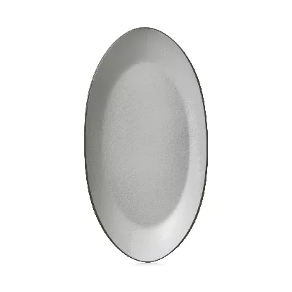 Equinoxe Teller länglich L24cm B13cm pfeffer