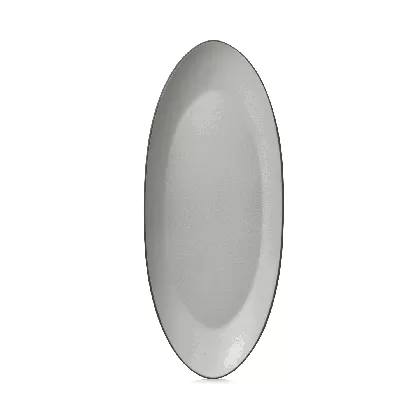 Equinoxe Teller länglich L36cm B16cm pfeffer