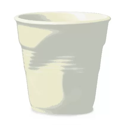 Froisse Knitterbecher Espresso 8cl gelb