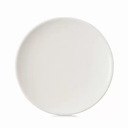 Madeleine Dessertteller D21.5cm H2.5cm alabaster weiss