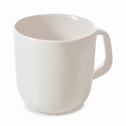Madeleine Kaffeebecher D9cm H9.5cm D33cl alabaster weiss