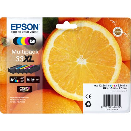EPSON     Multipack Tinte XL  CMYBK/PhBK