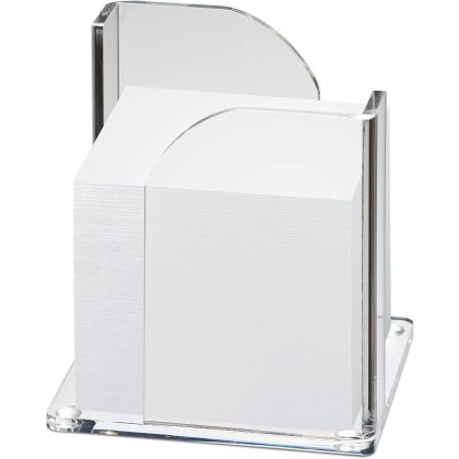 MAUL      Zettelbox Acryl  102x109x102mm