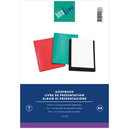 BÜROLINE  Sichtbuch                   A4
