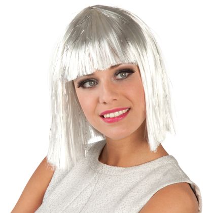 Perücke Gigi Glamour weiss