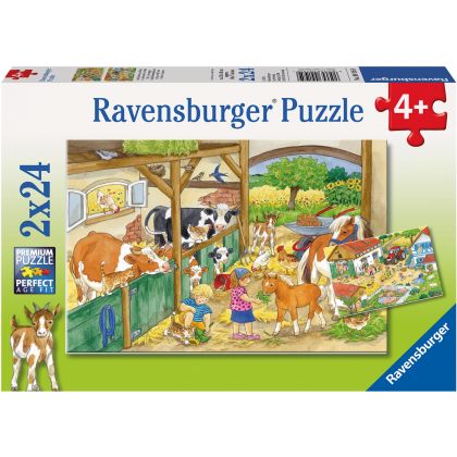 Puzzle Fröhliches Landleben