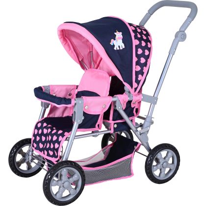 Puppenwagen Big Twin Einhorn