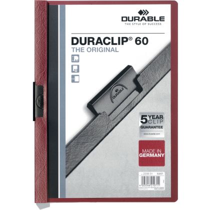 DURABLE   Klemmhefter DURACLIP 60     A4