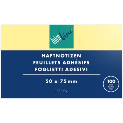 BÜROLINE  Haftnotizen            51x76mm