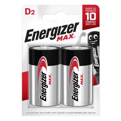ENERGIZER Batterien Max D           1.5V