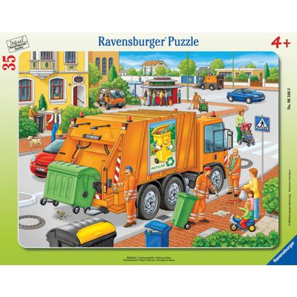Puzzle Müllabfuhr
