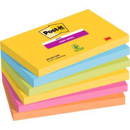 POST-IT   Block Super Sticky    Carnival