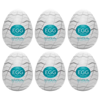 Tenga Egg Wavy II 6er