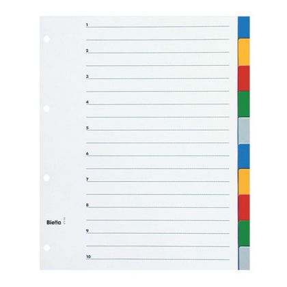BIELLA    Register PP farbig          A4