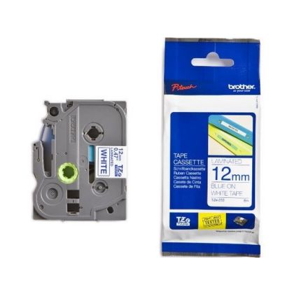 PTOUCH    Band, laminiert     blau/weiss