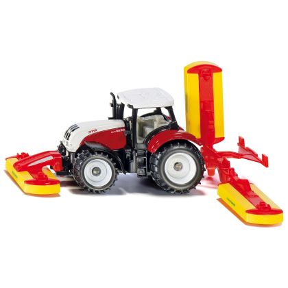 Steyr mit Pöttinger Mähwerks-