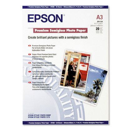 EPSON     Premium Semigl. Photo Paper A3
