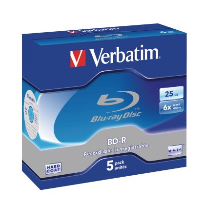 VERBATIM  BD-R    Jewel Case        25GB