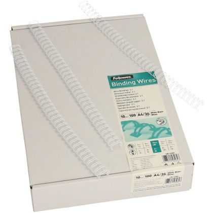 FELLOWES  Drahtbinderücken 10mm