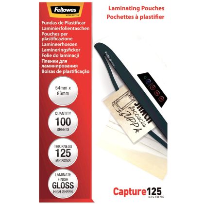 FELLOWES  Laminiertasche         54x86mm