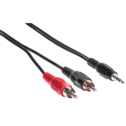 LINK2GO   Stereo Cable, 3.5-Cinch