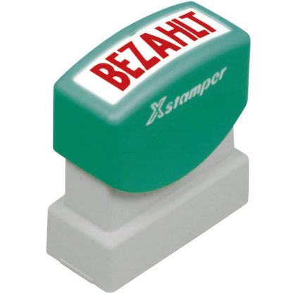 XSTAMPER  Stempel Bezahlt