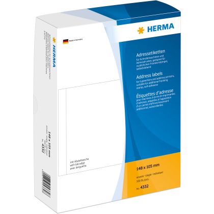 HERMA     Adress-Etiketten     148x105mm