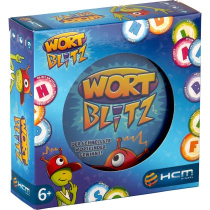 Wortblitz Kartenspiel, d