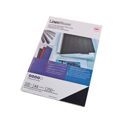 GBC       Karton Linenweave           A4