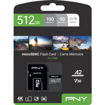 PNY       micro-SDXC Pro Elite     512GB