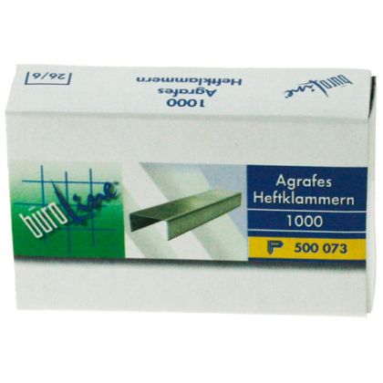 BÜROLINE  Heftklammern 26/6mm