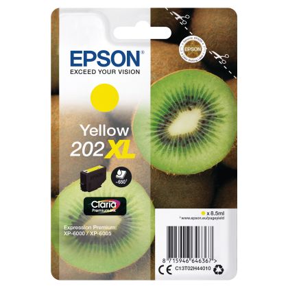 EPSON     Tintenpatrone 202XL     yellow