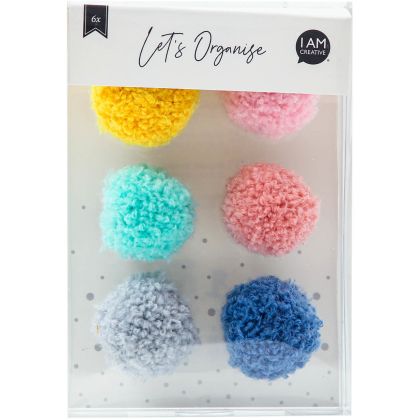 I AM CREA Magnet Pompon   Let`s Organize
