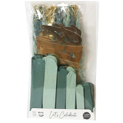 I AM CREA Party Set, mint, gold