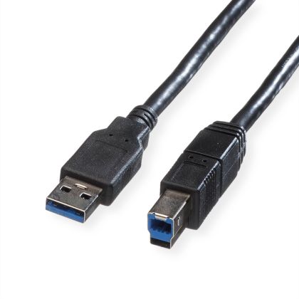 ROLINE    USB-A-B, Datenkabel
