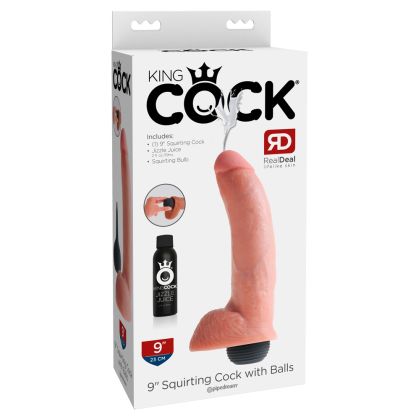 KC 9 Squirting Cock with Ball