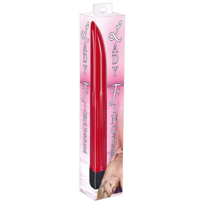 Vibrator "Ladyfinger" rot