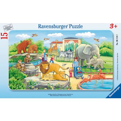 Puzzle Ausflug in den Zoo