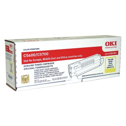 OKI       Toner                   yellow