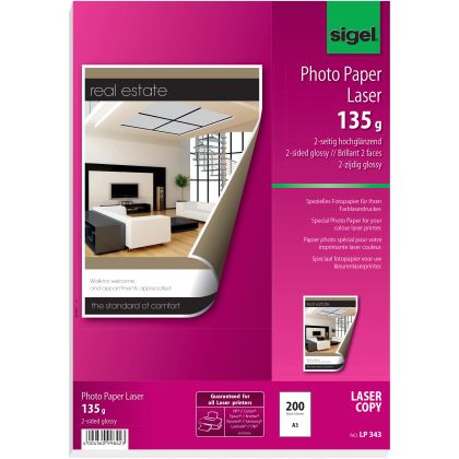 SIGEL     Laser Photopapier           A3