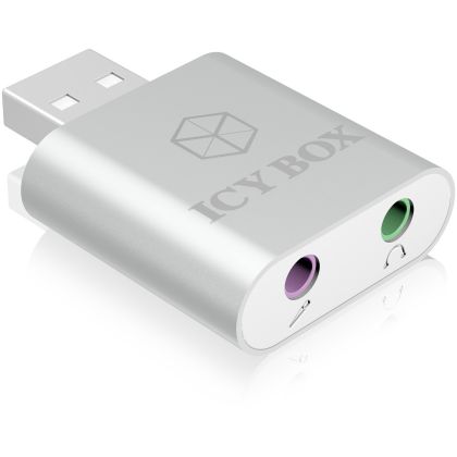 ICY BOX   Head- & Microphone Adapter