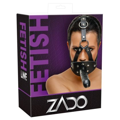 Leder Kopfgeschirr Dildo
